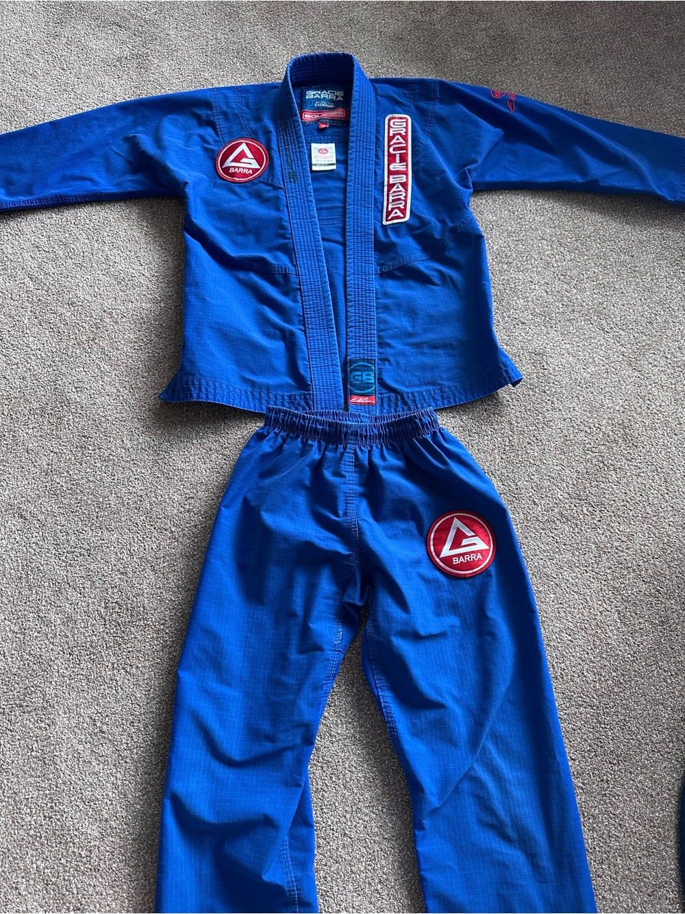 Gracie Barra Blue Brazilian Jiu-Jitsu Gi